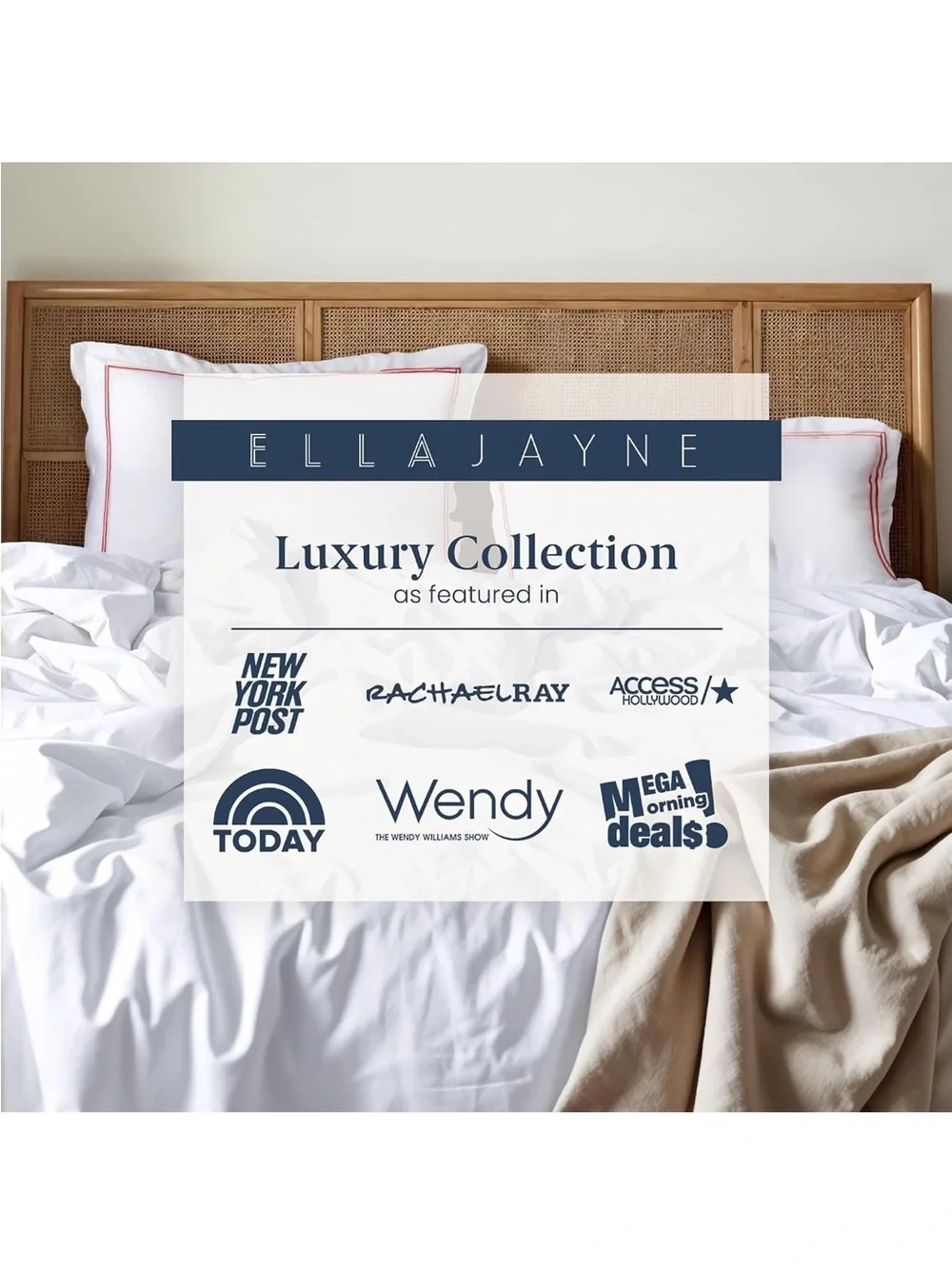 NEW Ella Jayne Duvet Cover Queen 100% Cotton Percale Set. Red Design 3 Pcs